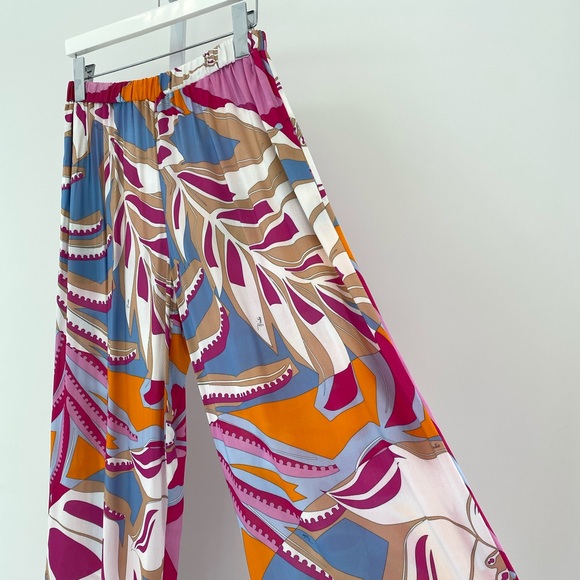 EMILIO PUCCI PINK SAMOA PANTS MODEL OEWT05 SIZE IT 44 / US 10 NWTS! - Picture 4 of 16